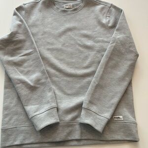 Frank & Oak Men's Crewneck Sweatshirt in Light Gray